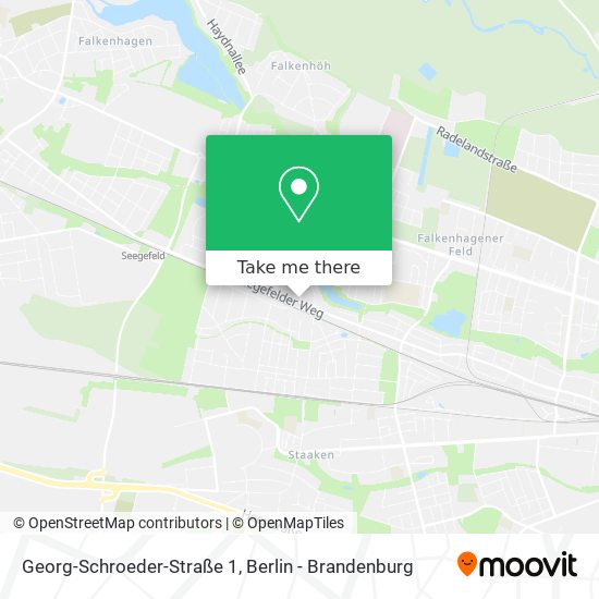 Карта Georg-Schroeder-Straße 1