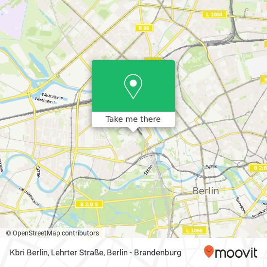 Kbri Berlin, Lehrter Straße map