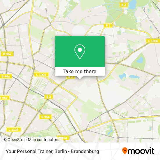 Your Personal Trainer map