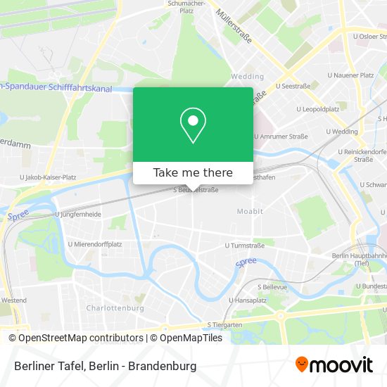 Berliner Tafel map