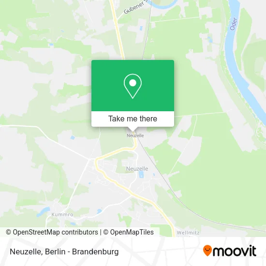 Карта Neuzelle