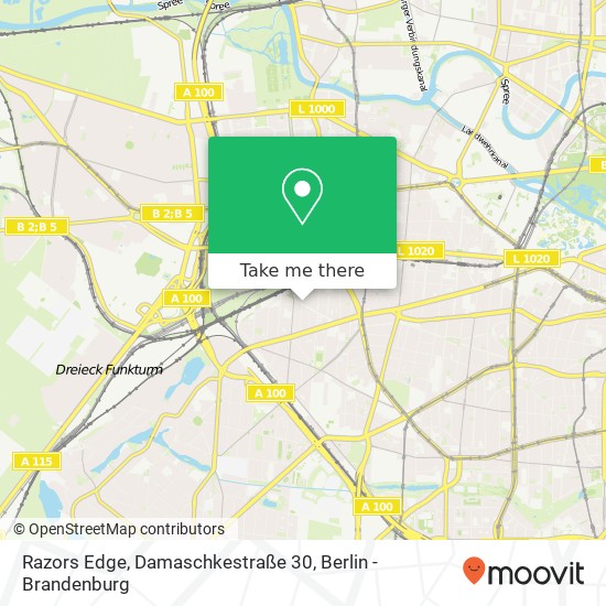 Razors Edge, Damaschkestraße 30 map