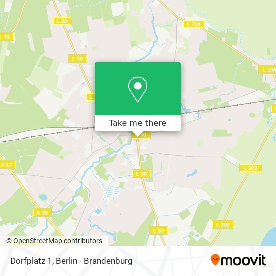 Dorfplatz 1 map