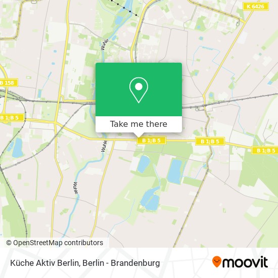 Küche Aktiv Berlin map