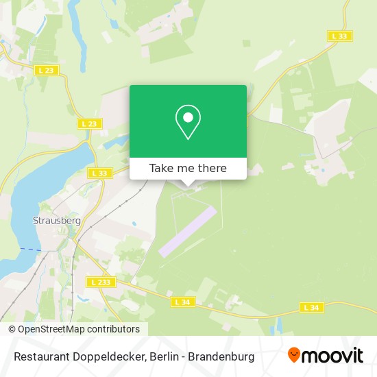 Restaurant Doppeldecker map