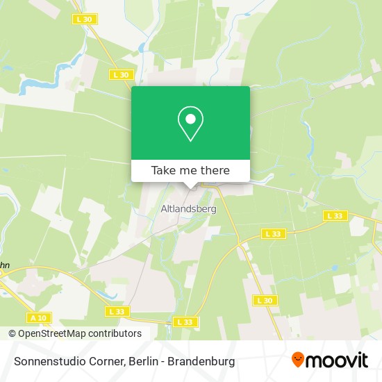 Sonnenstudio Corner map