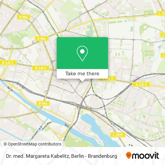 Dr. med. Margareta Kabelitz map