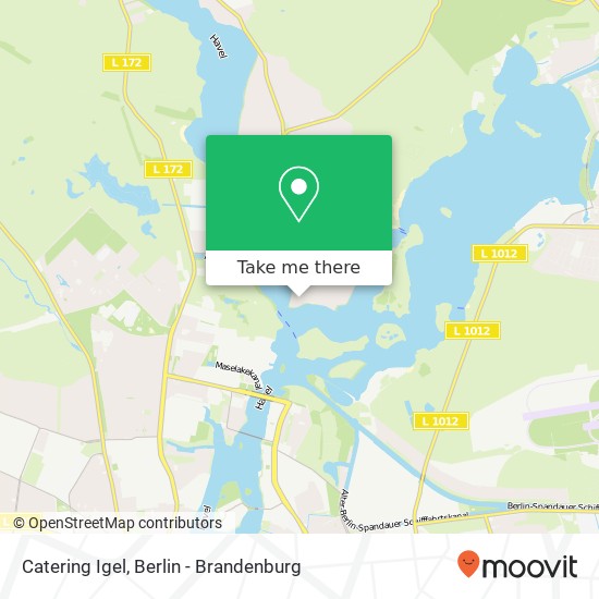 Catering Igel map