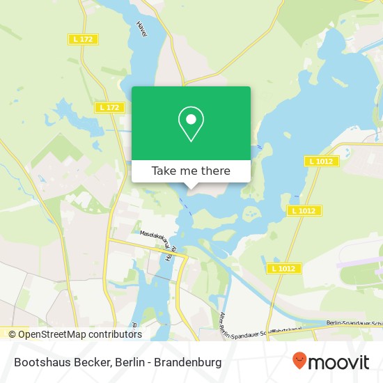 Карта Bootshaus Becker