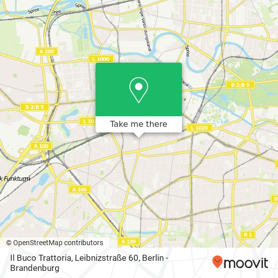 Il Buco Trattoria, Leibnizstraße 60 map