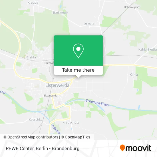 REWE Center map