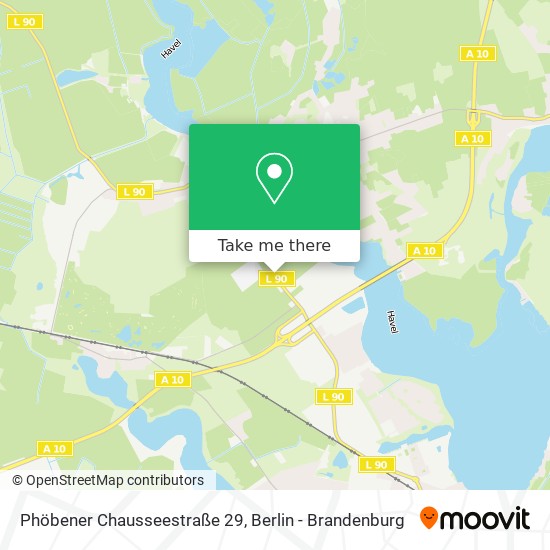 Phöbener Chausseestraße 29 map