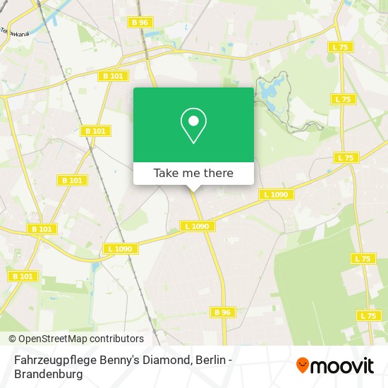 Fahrzeugpflege Benny's Diamond map