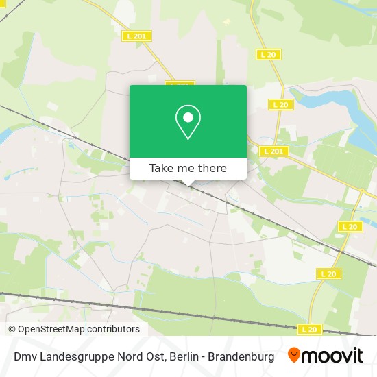 Карта Dmv Landesgruppe Nord Ost