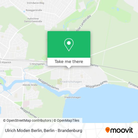 Карта Ulrich Moden Berlin