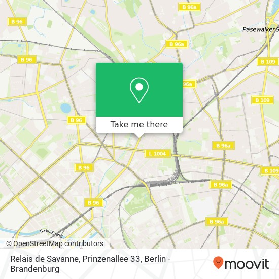 Relais de Savanne, Prinzenallee 33 map