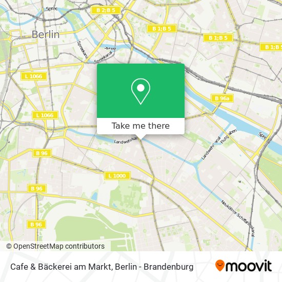 Cafe & Bäckerei am Markt map
