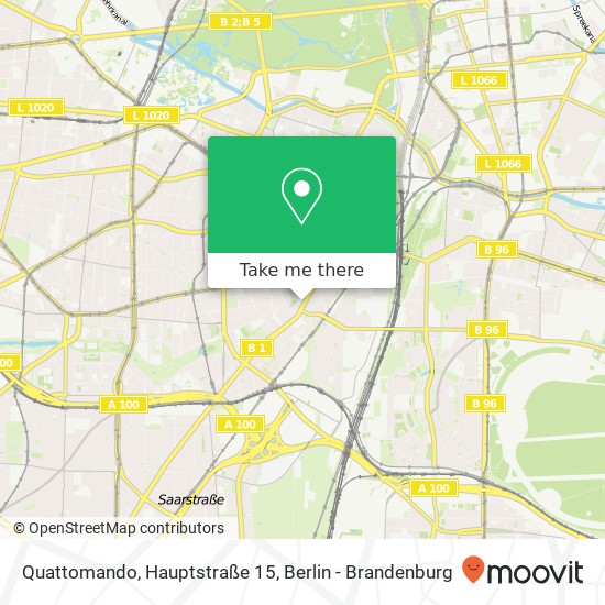 Карта Quattomando, Hauptstraße 15