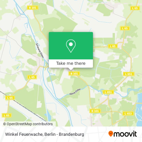 Winkel Feuerwache map