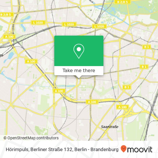 Карта Hörimpuls, Berliner Straße 132