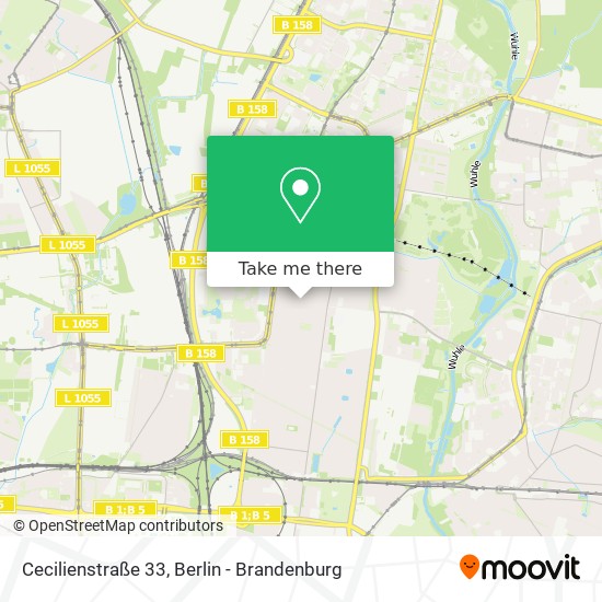 Cecilienstraße 33 map