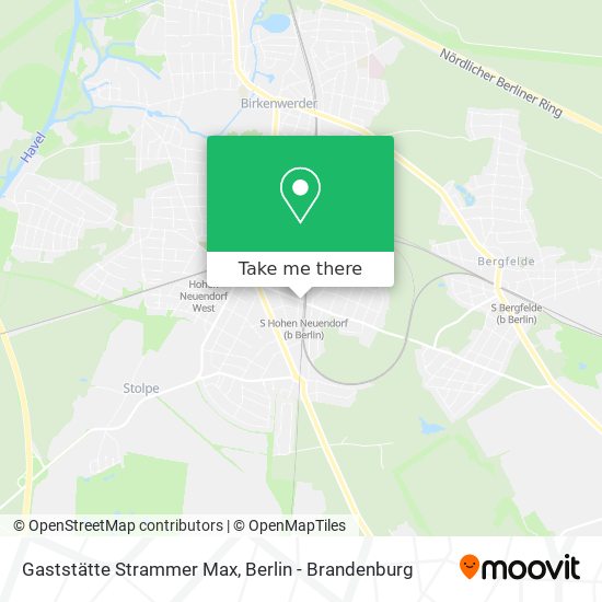 Gaststätte Strammer Max map