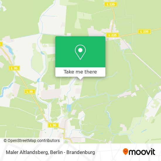 Карта Maler Altlandsberg