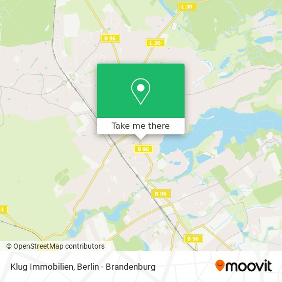 Карта Klug Immobilien