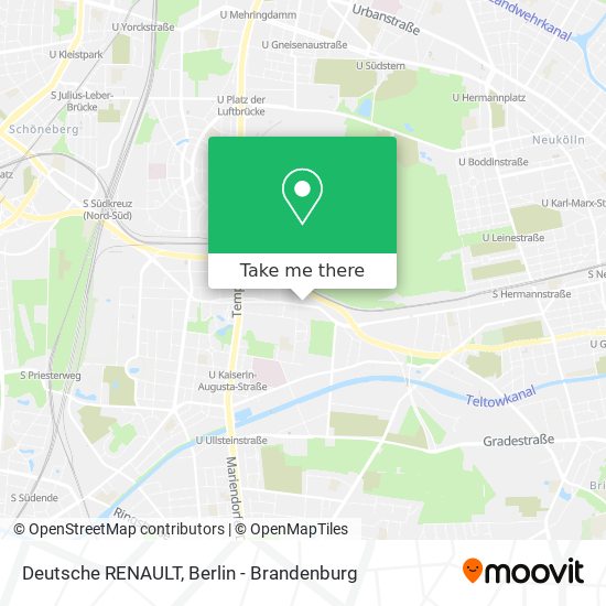 Deutsche RENAULT map