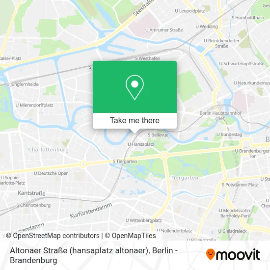 Карта Altonaer Straße (hansaplatz altonaer)