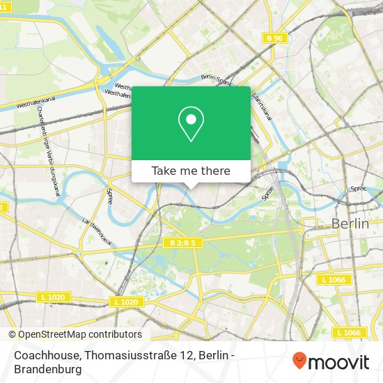 Coachhouse, Thomasiusstraße 12 map