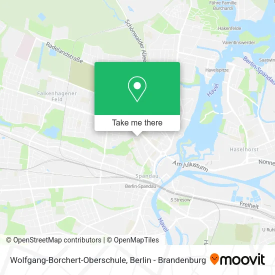 Карта Wolfgang-Borchert-Oberschule