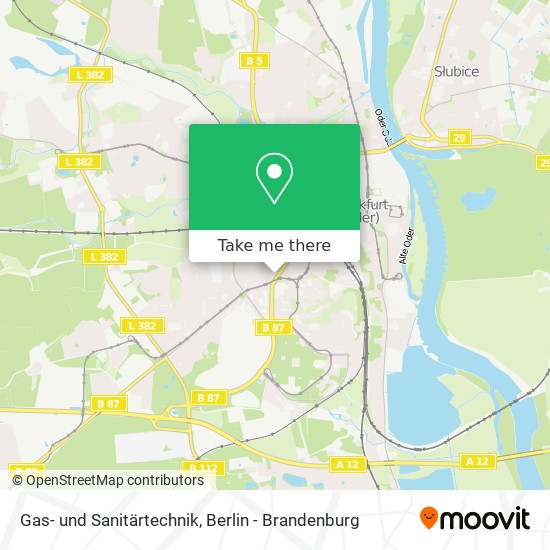 Gas- und Sanitärtechnik map