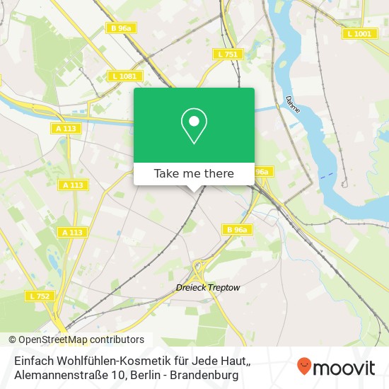 Einfach Wohlfühlen-Kosmetik für Jede Haut,, Alemannenstraße 10 map