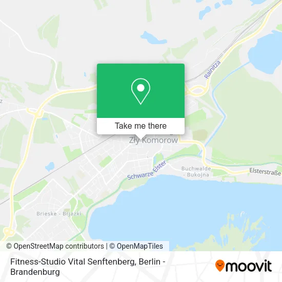 Карта Fitness-Studio Vital Senftenberg