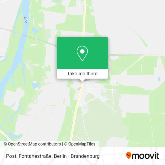 Карта Post, Fontanestraße