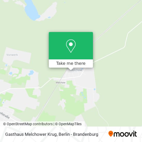Gasthaus Melchower Krug map