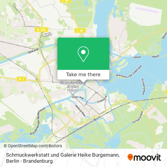 Карта Schmuckwerkstatt und Galerie Heike Burgemann