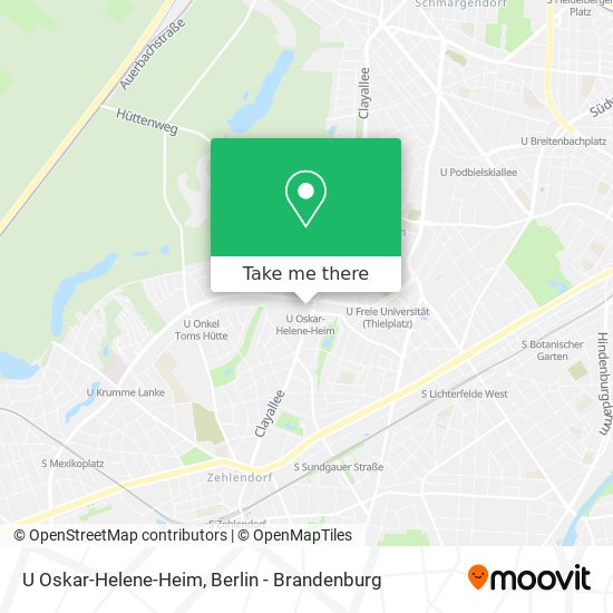 U Oskar-Helene-Heim map