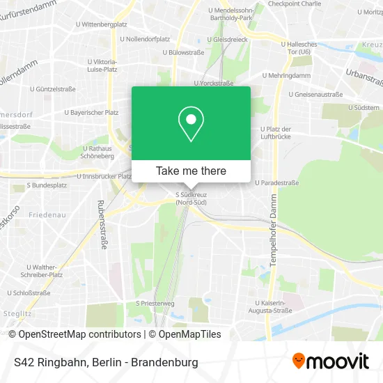 Карта S42 Ringbahn