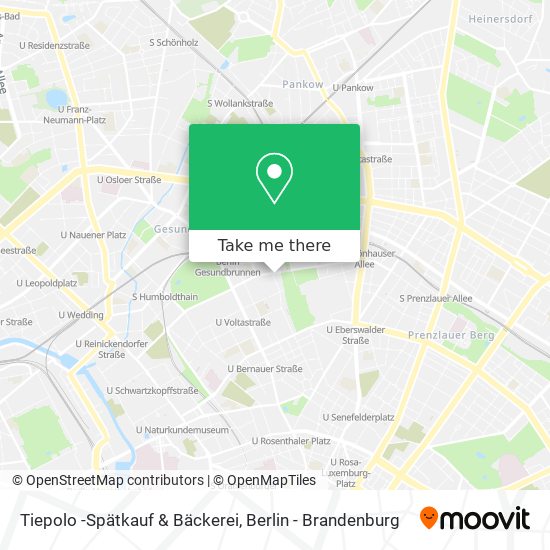 Tiepolo -Spätkauf & Bäckerei map