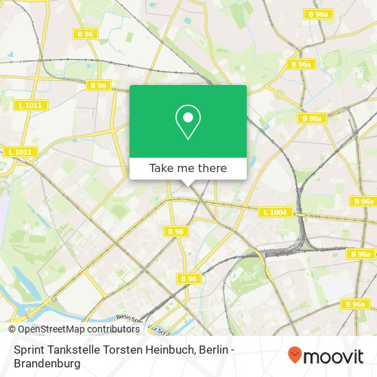 Sprint Tankstelle Torsten Heinbuch map