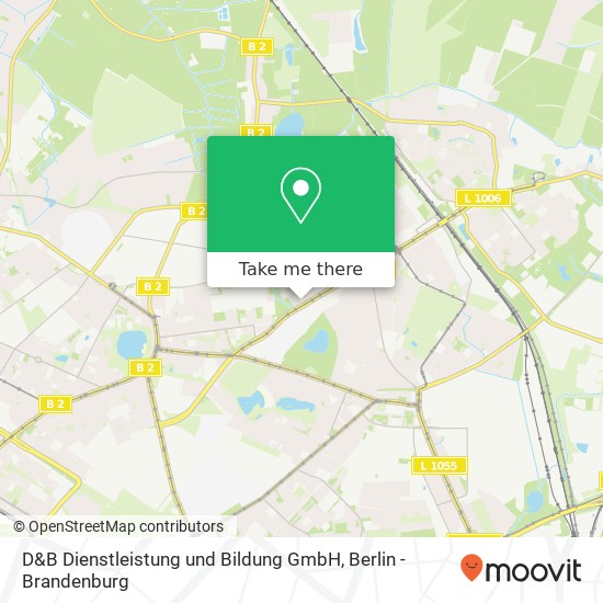 D&B Dienstleistung und Bildung GmbH map