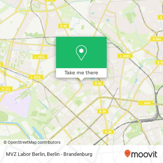 MVZ Labor Berlin map