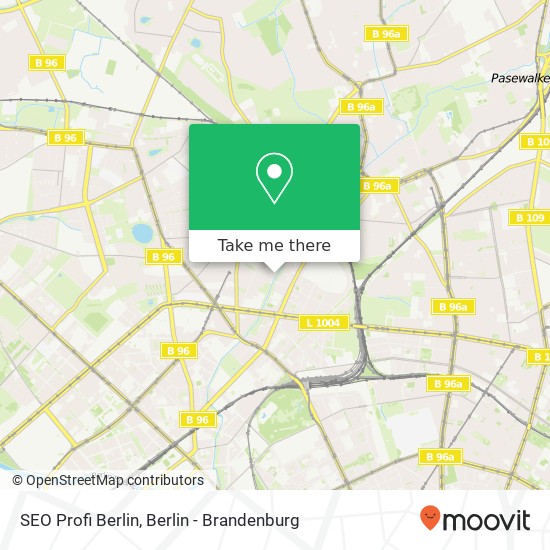 SEO Profi Berlin map