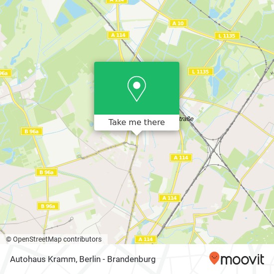 Autohaus Kramm map