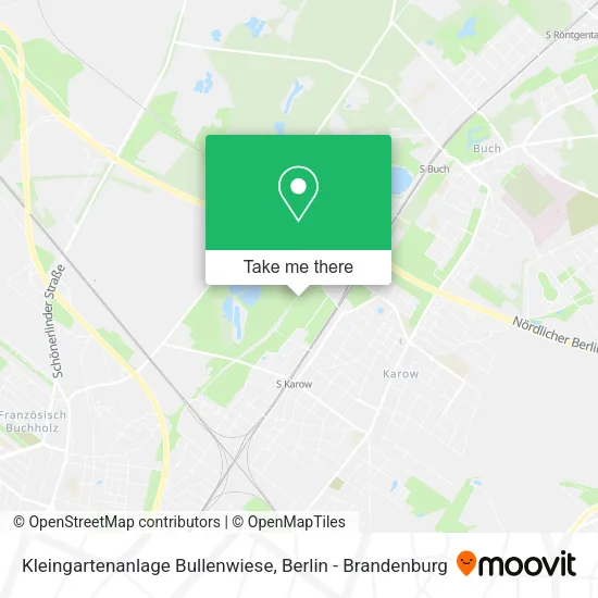 Карта Kleingartenanlage Bullenwiese
