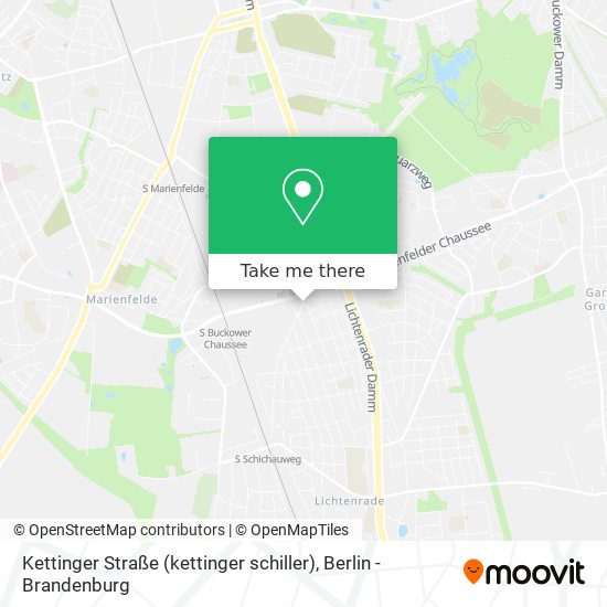 Карта Kettinger Straße (kettinger schiller)