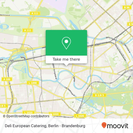 Deli European Catering map
