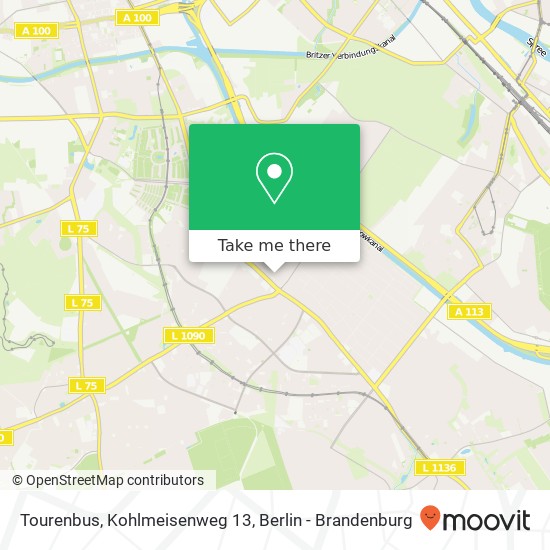 Карта Tourenbus, Kohlmeisenweg 13